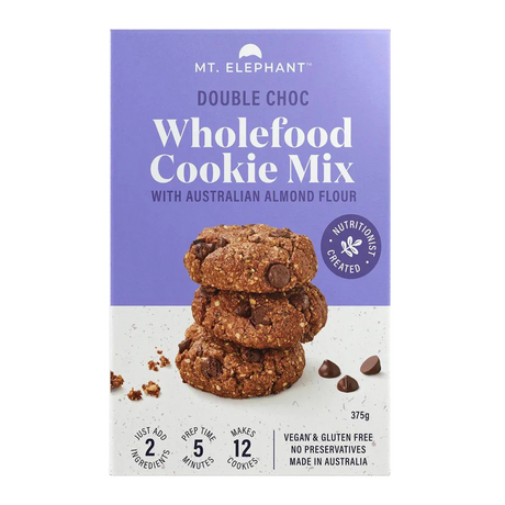 Double Choc Wholefood Cookie Mix 375g