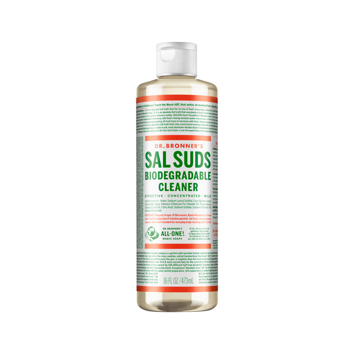 Dr Bronners Organic Biodegradable Cleaner 472ml