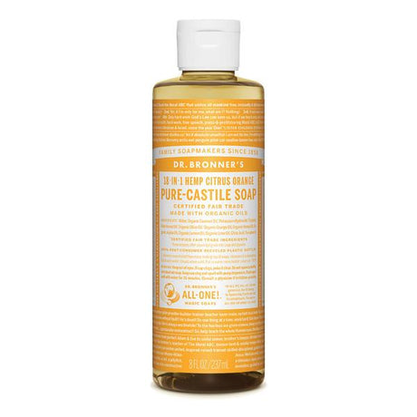 Dr Bronners Organic Soap Liquid (Hemp 18in1) Citrus 237ml