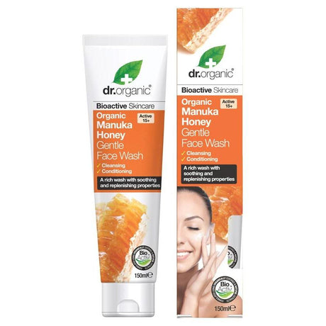 Dr Organic Face Wash Manuka 150ml