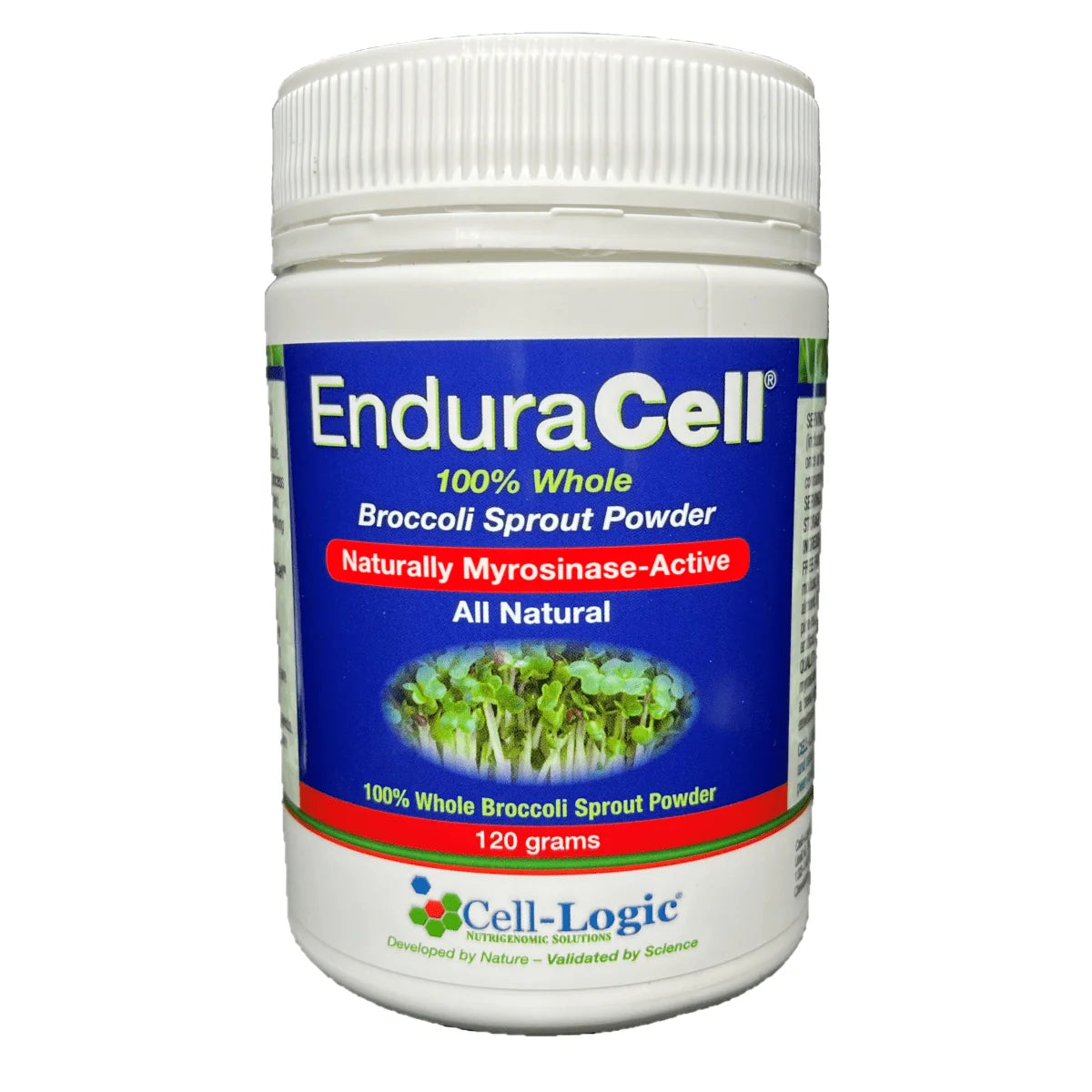 Cell-Logic EnduraCell Whole Broccoli Sprout Powder 120g jar