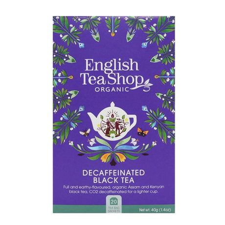English Tea Shop Decaffeinated Black Tea 20 Teabag