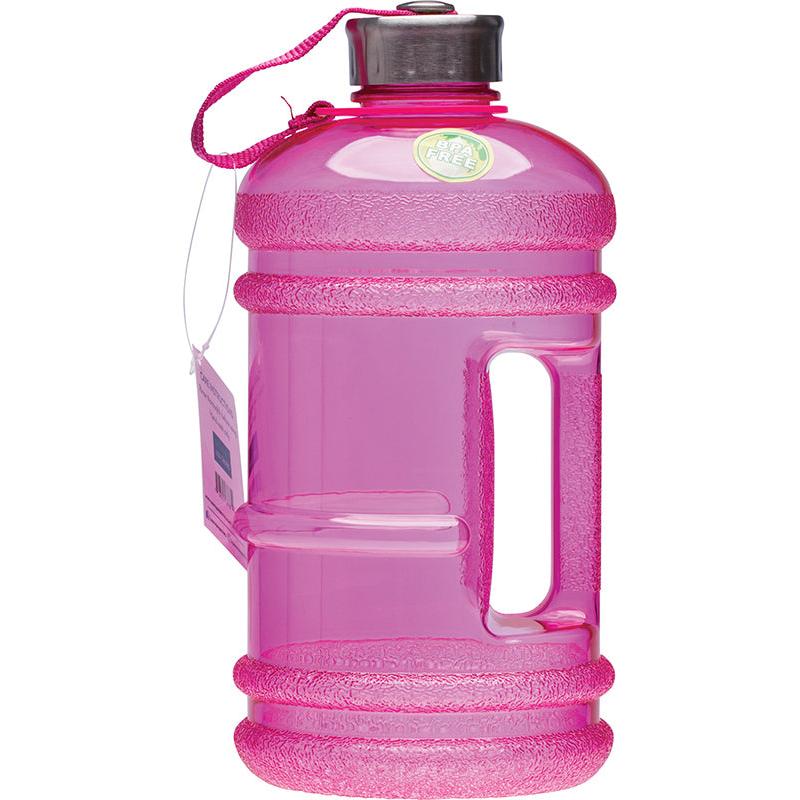 Pink Enviro Products Eastar drink bottle, 2.2 litres