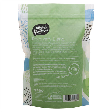 Honest to Goodness Epsom Salt - Recovery Blend 1KG