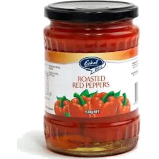 Eskal Roasted Red Peppers 530g