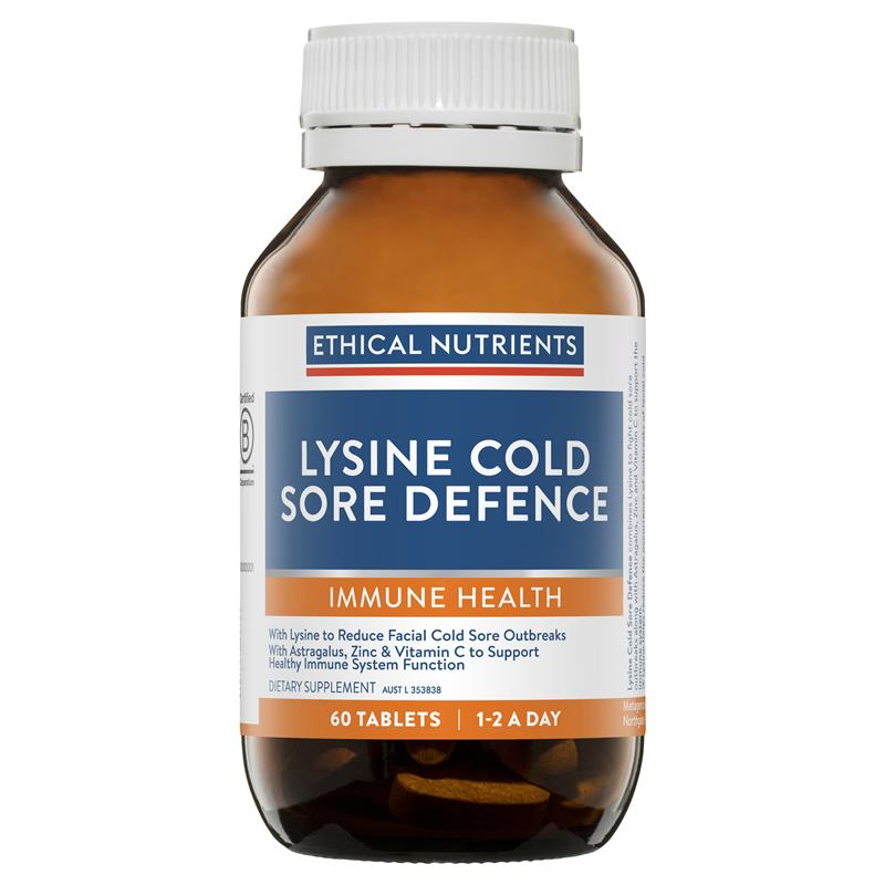 Ethical Nutrients Lysine Cold Sore 60t