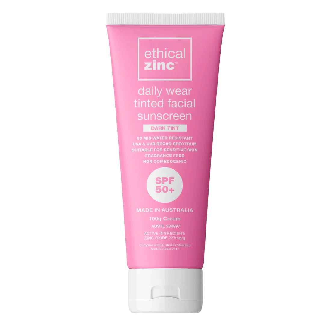 Ethical Zinc Dark Tint Sunscreen 100g