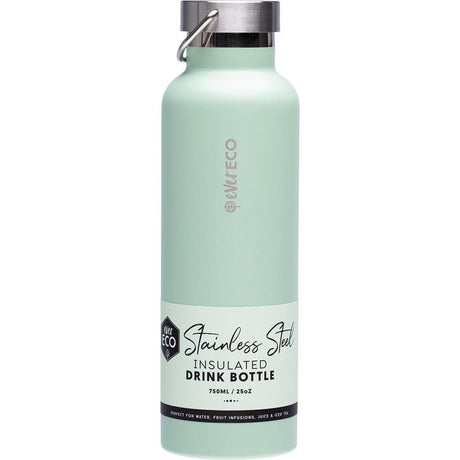 Ever Eco Stainless Steel Bottle Insulated Sage 750ml