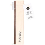 Ever Eco Stainless Steel Strawberry Straight Rose Gold + Cleaning Brush 1
