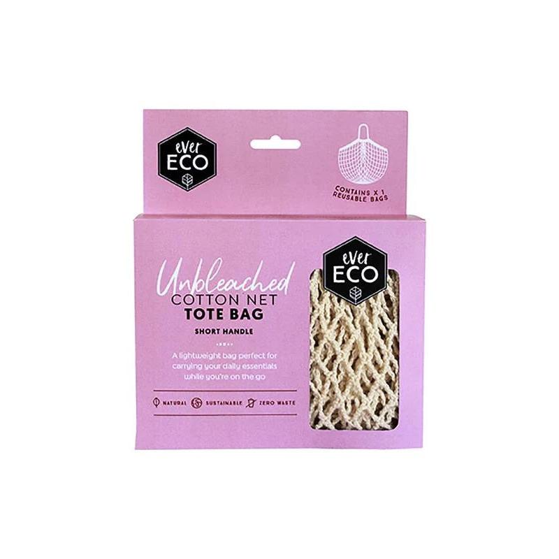 Ever Eco Tote Bag Cottn Net Short H1