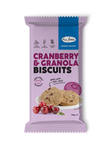 Fine Fettle Cranberry & Granola Biscuits 100g