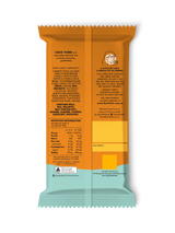 Fine Fettle Carrot Cake Thins back of pack
