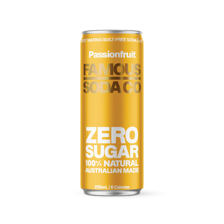 Famous Soda Passion 4X250ml
