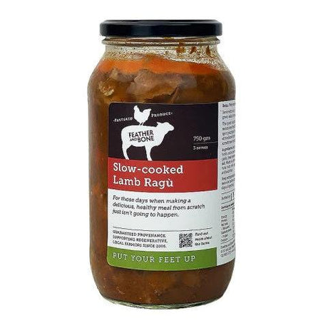 Feather And Bone Lamb Ragu 750ml