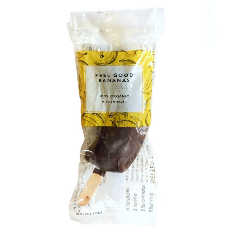 Feel Good Bananas Chocolate Coated Organic Banana 75g