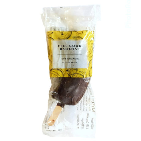 Feel Good Bananas Chocolate Coated Organic Banana 75g