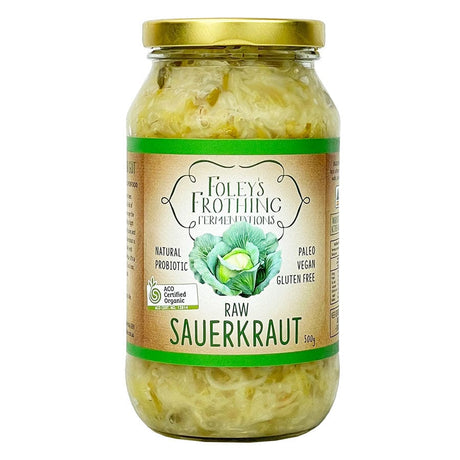 Foleys Raw Sauerkraut 250g