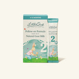 LittleOak Natural Goat Milk Follow-on Formula Travel Sachets 6x30g