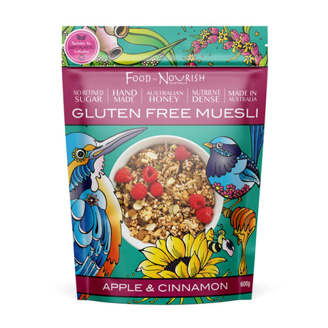 Food To Nourish Muesli Apple Cinnamon 600g