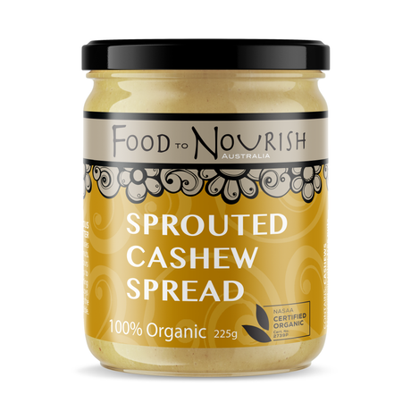 Food To Nourish Spread Activated Cashew 225g