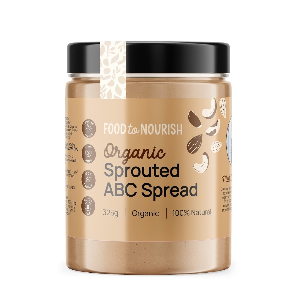 Jar of Food To Nourish Sprouted ABC Spread 325g