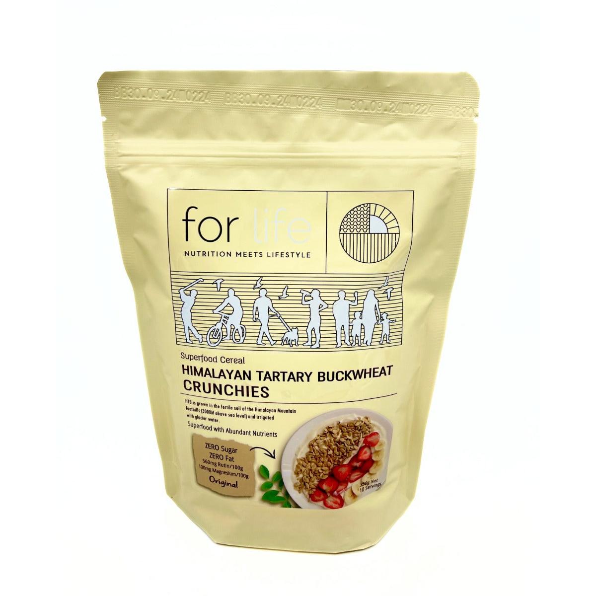 For Life Himalayan Tartary Buckwheat Crunchies Original 350g