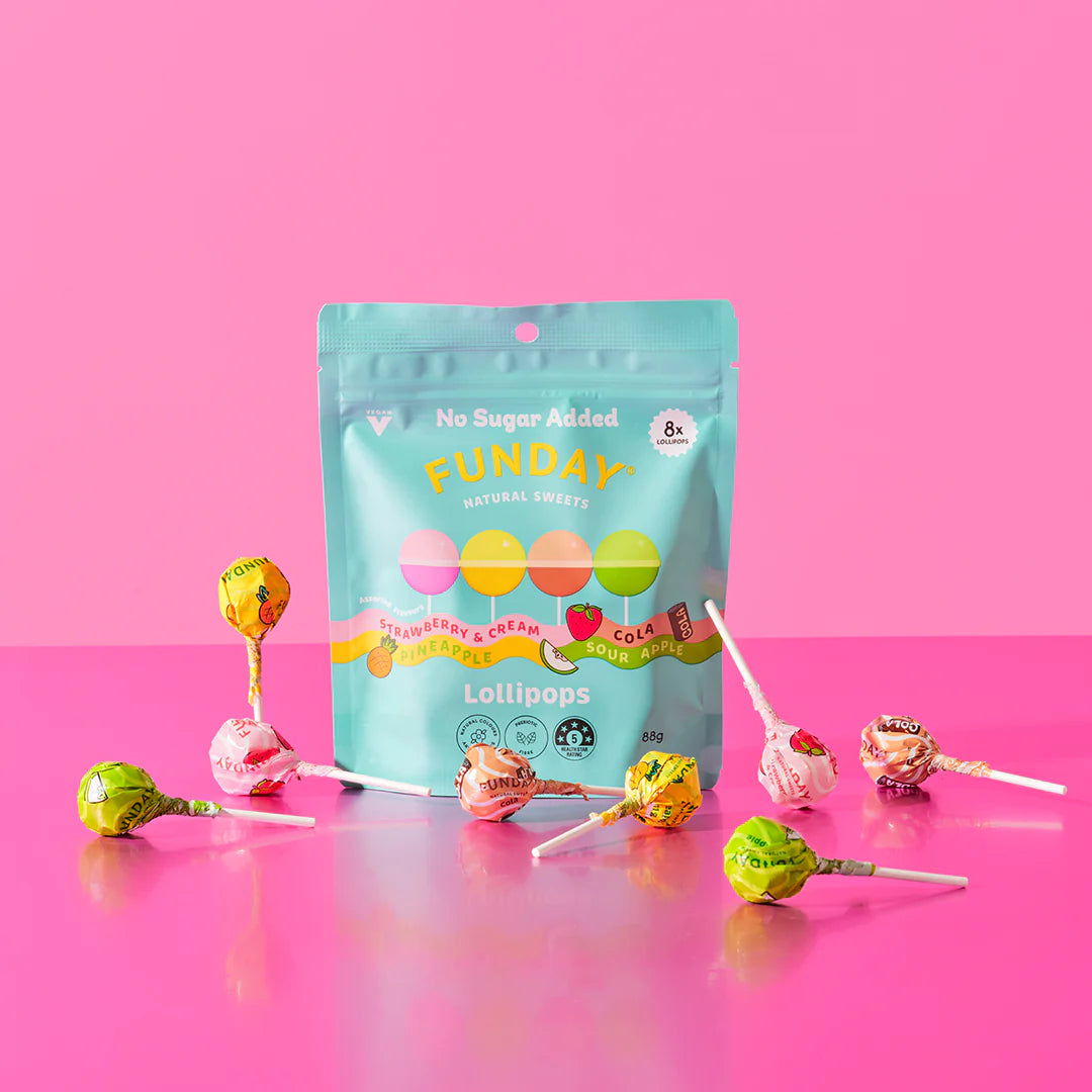 Funday Lollipops Sharebag 8x 88g