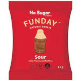 Funday Sour Cola Gummy Bottles 50g
