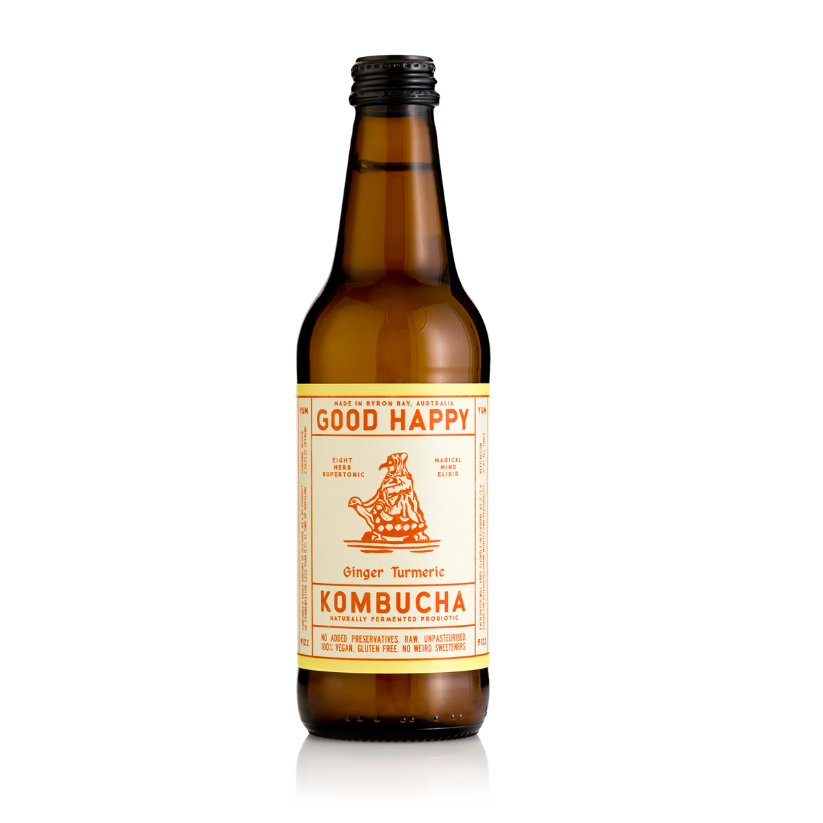 Good Happy Kombucha Ginger & Turmeric 330ml