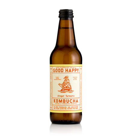 Good Happy Kombucha Ginger & Turmeric 330ml