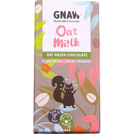 GNAW Chocolate Oat Milk Salt Caramel 100g