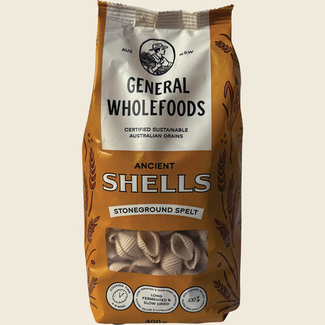 General Wholefoods Sourdough Pasta Shells 400g