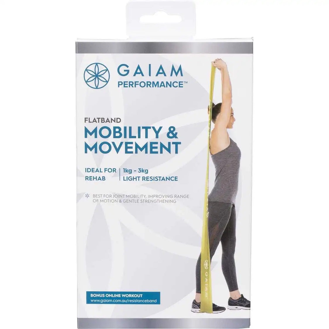 Gaiam Flatband Mobility Move x1 – Unique Wholefood