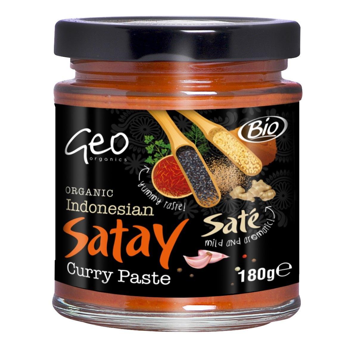 Geo Organics Satay Sauce 180g