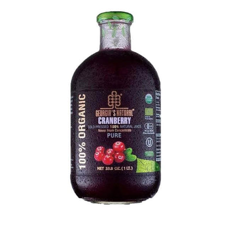 Georgias Natural Juice Pure Cranberry 1L