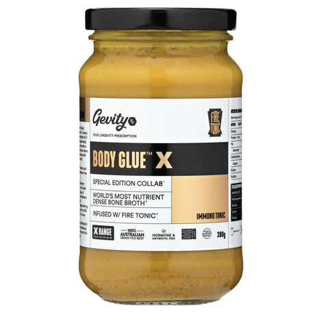 Gevity RX Bone Broth Body Glue X Immuno Tonic 390g