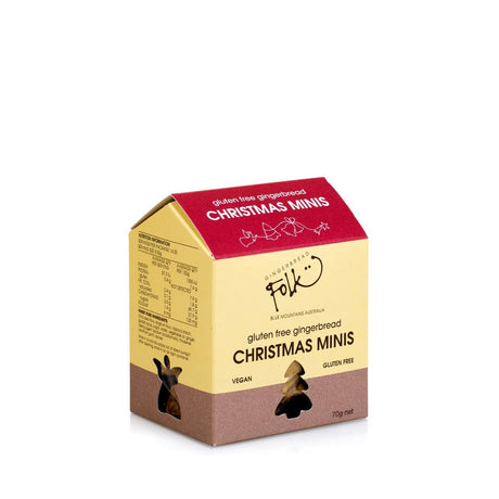 Gingerbread Folk Gluten Free Mini Xmas 70g