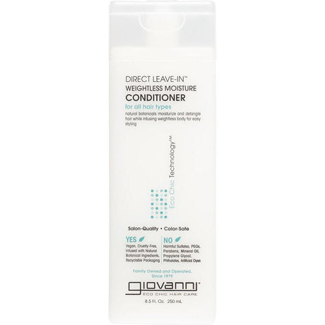 Giovanni Conditioner Direct Leavein (All Hair) 250ml