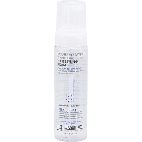 Giovanni Hair Mousse Styling Foam 207ml