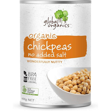 Global Organics ChickPeas Can 400g