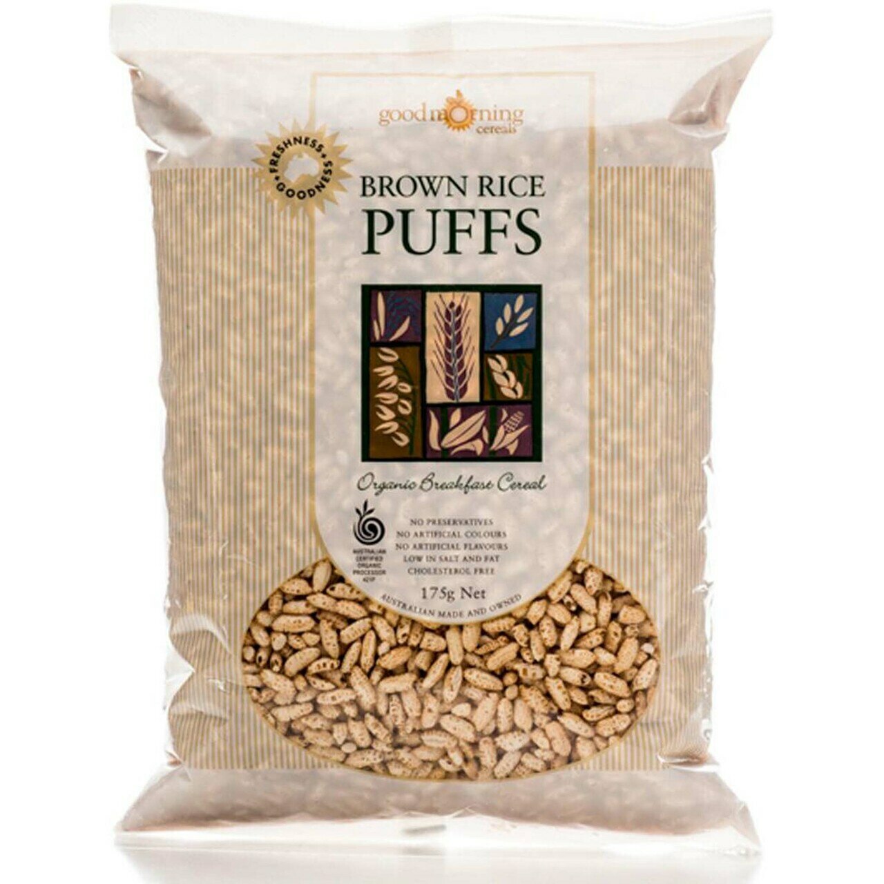 Good Morning Cereals Brown Rice Puffs 175g