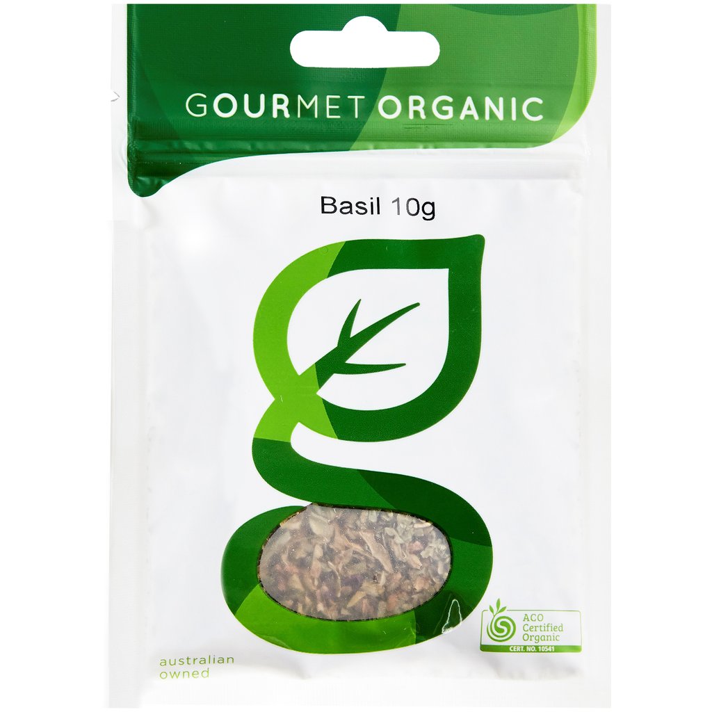 Gourmet Organic Basil 10g