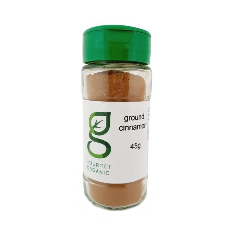 Gourmet Organic Ground Cinnamon 45g