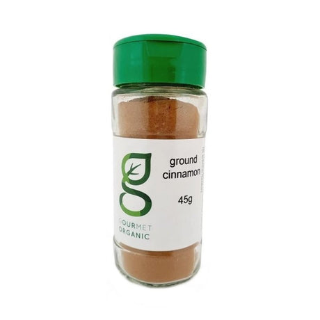 Gourmet Organic Ground Cinnamon 45g