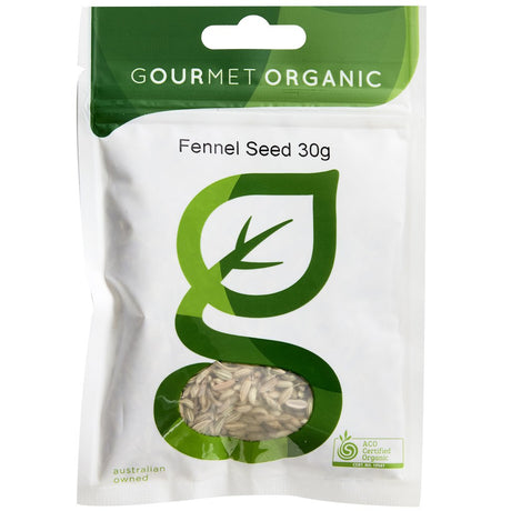 Gourmet Organic Herbs Fennel Seed 30g