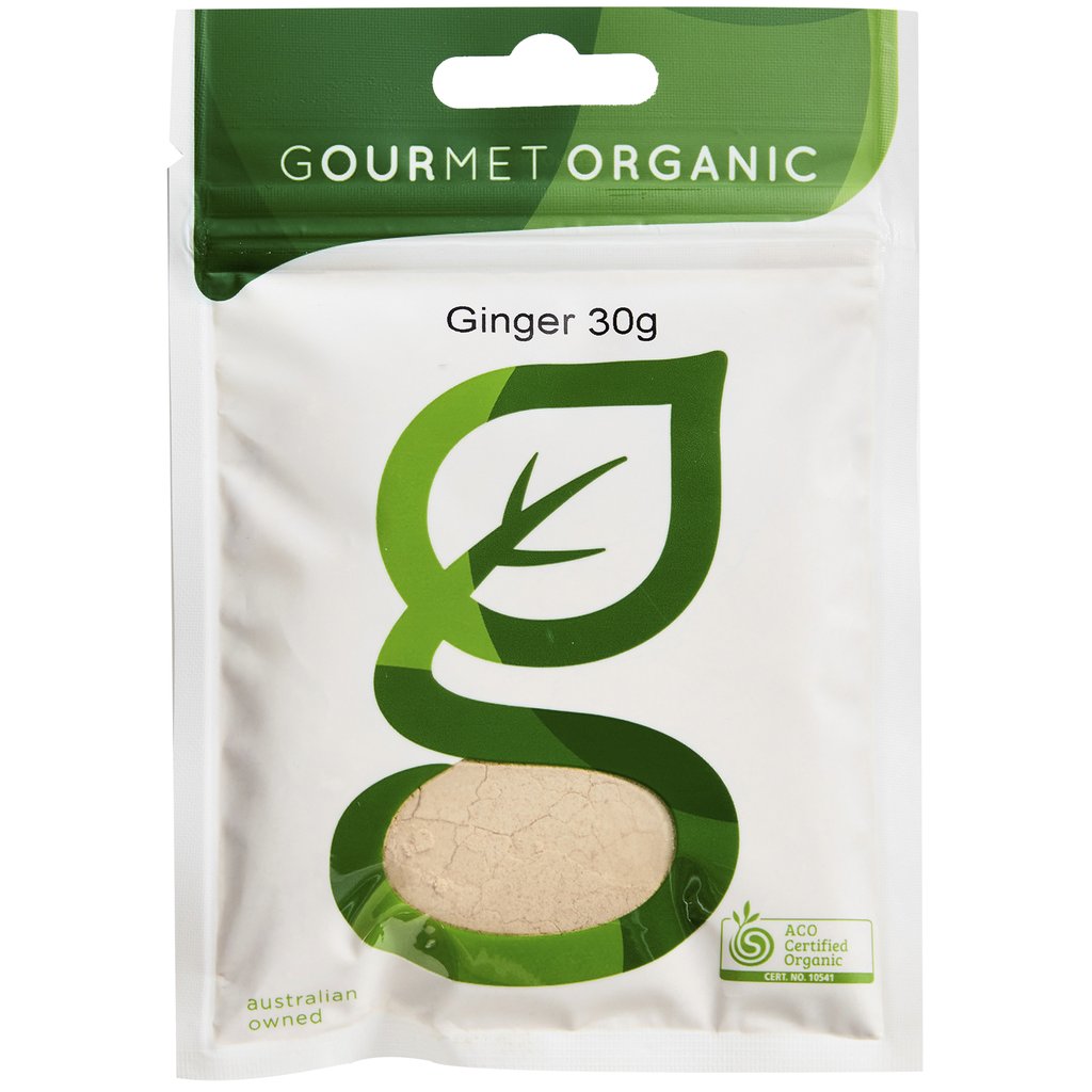 Gourmet Organic Herbs Ground Ginger 30g