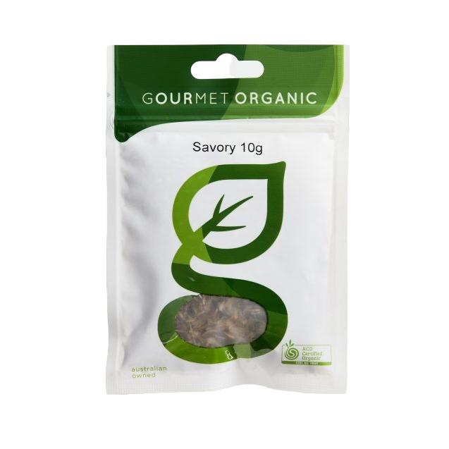 Gourmet Organic Herbs Savory 10G