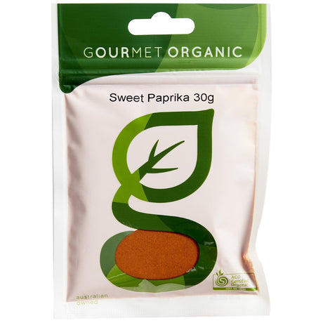 Gourmet Organic Sweet Paprika 30g