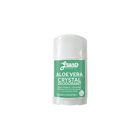 Grants of Australia Crystal Deodorant Aloe Vera 100g