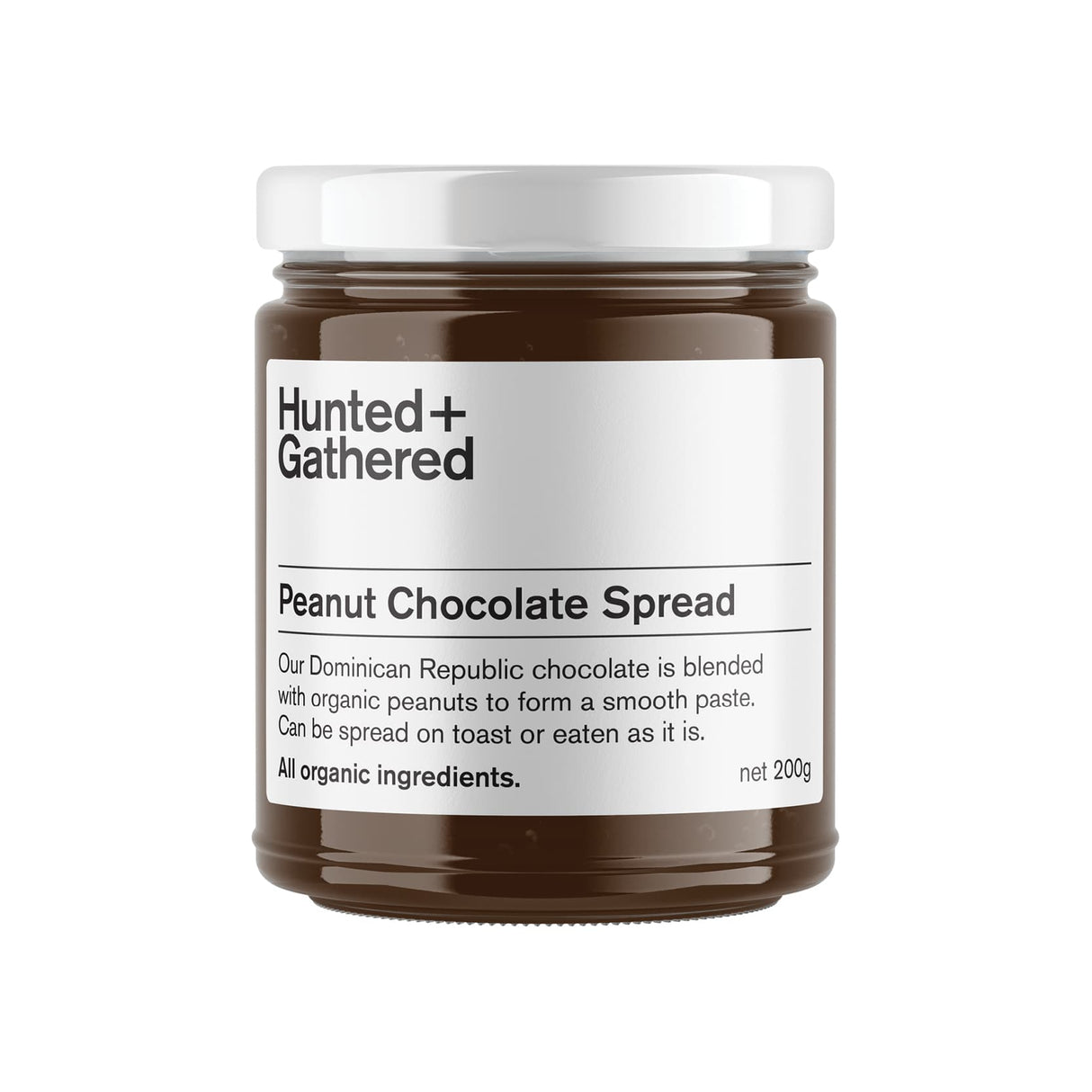 Hunted+Gathered Peanut Chocolate Spread 200g